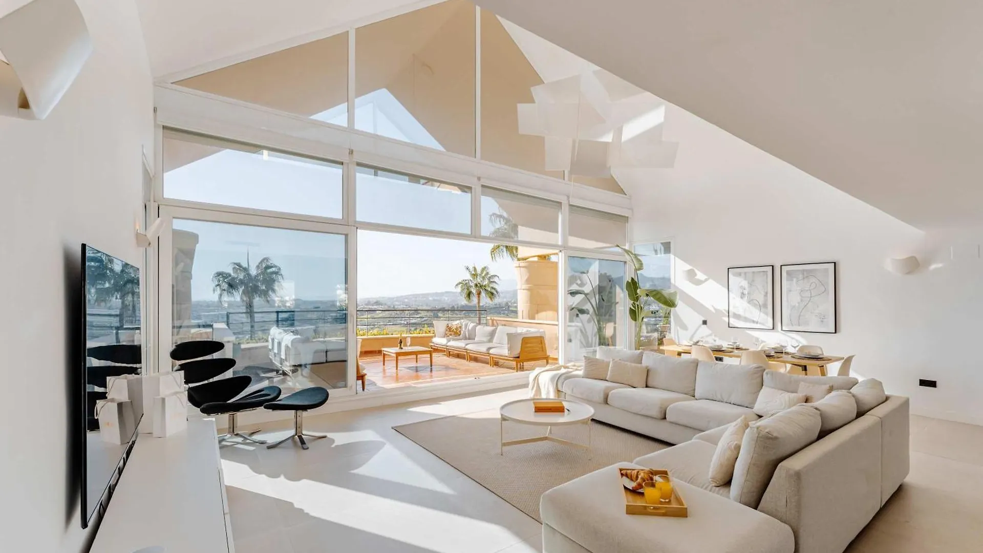 Heated Rooftop Pool Penthouse Views Magna Marbella Hiszpania